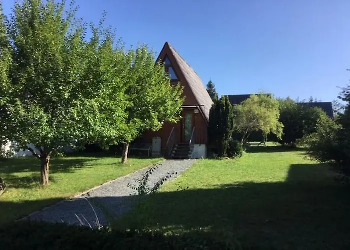 Gemuetliches Mit Sonniger Terrasse Frankenwald Naehe Badesee Smart-tv